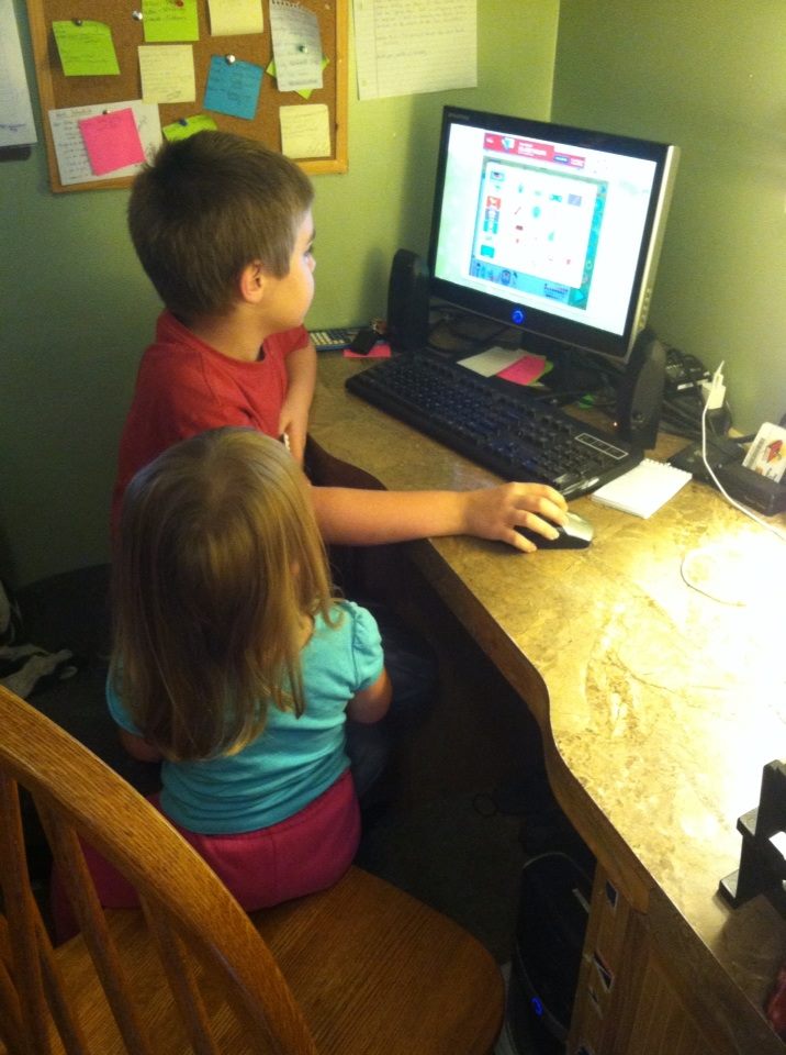 Kids On The Computer