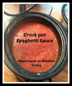 crock pot spaghetti sauce
