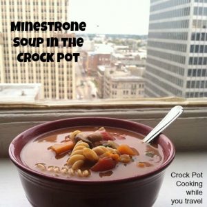 Minestrone Soup in the Crock pot