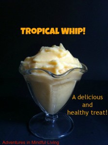 Tropical Whip! A delicious and healthy treat!