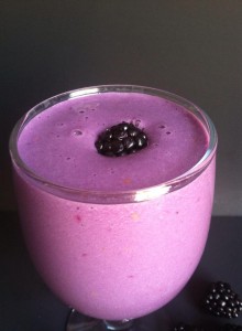 Blackberry Goodness! Packed with flavor and great nutrition! Come see how easy it is to make!