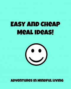Do you need some quick and easy meal ideas? Try these!!