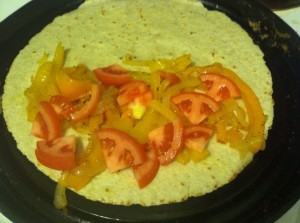 Super easy to make and better for you Super Cheesy Quesadilla!! (Dairy Free- healthier version)