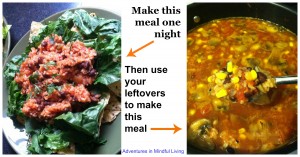 Make this meal one night , then this one the next! Easy one dish meals that are quick and healthy! 