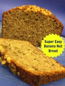 Super Easy Banana Nut Bread! 