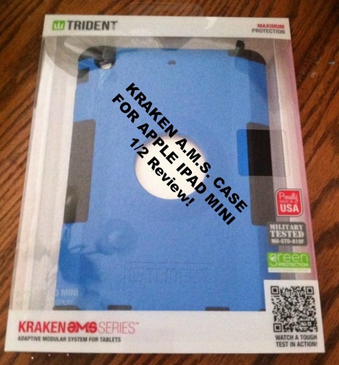 KRAKEN A.M.S. CASE FOR APPLE IPAD MINI 1/2 Review! Come see why you could use one of these too!