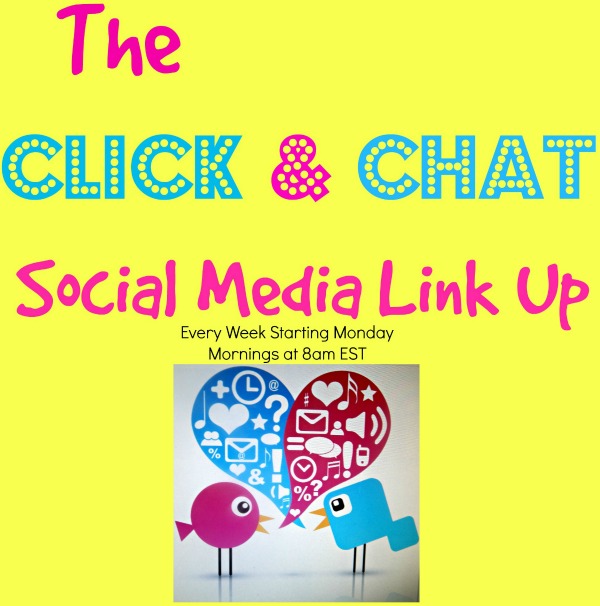 The Click and Chat Social Media Link  Up!  Ready to grow your social media like a champ? Come on by and take part in this awesomely effective link up party!  @ Adventures in Mindful Living 
