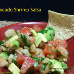 Avocado Shrimp Salsa – so easy to make! Makes a great snack or light meal! Adventures in Mindful Living